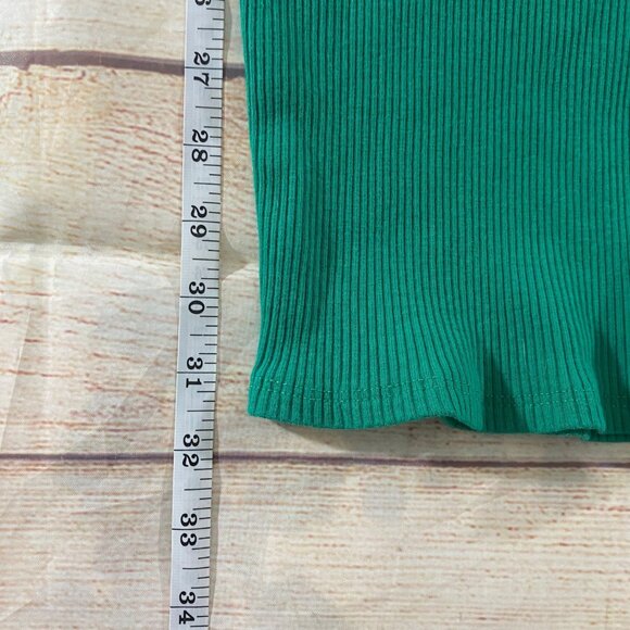 Free People Beach Women's green Long sleeve Ribbed Body Con Dress - Large - Picture 5 of 12